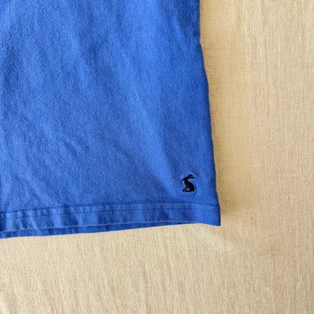 Joules Riva Dress Womens 4 Blue Sleeveless Cotton Shift Mini - Picture 8 of 13